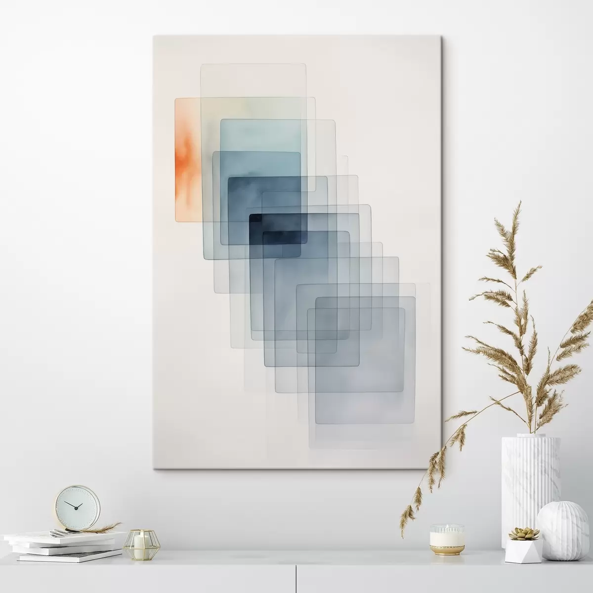 Paveikslėlis Minimalistinė geometrinė abstrakcija s45213