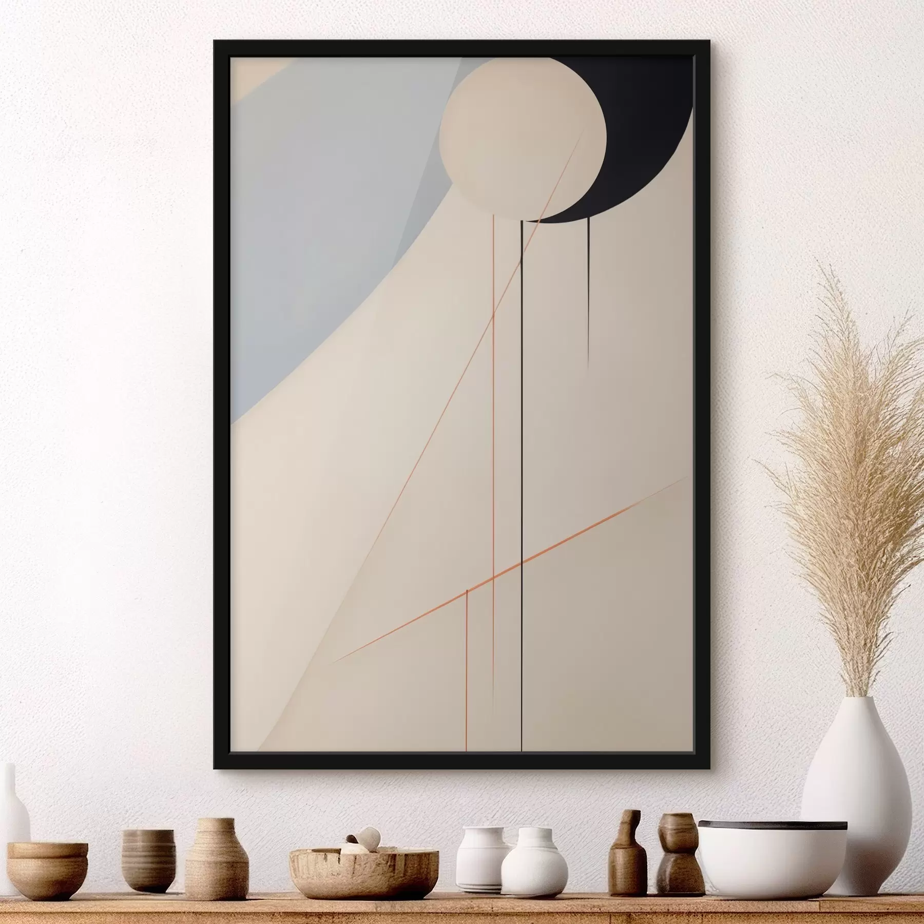 Paveikslėlis Geometrinė minimalistinė abstrakcija f45212