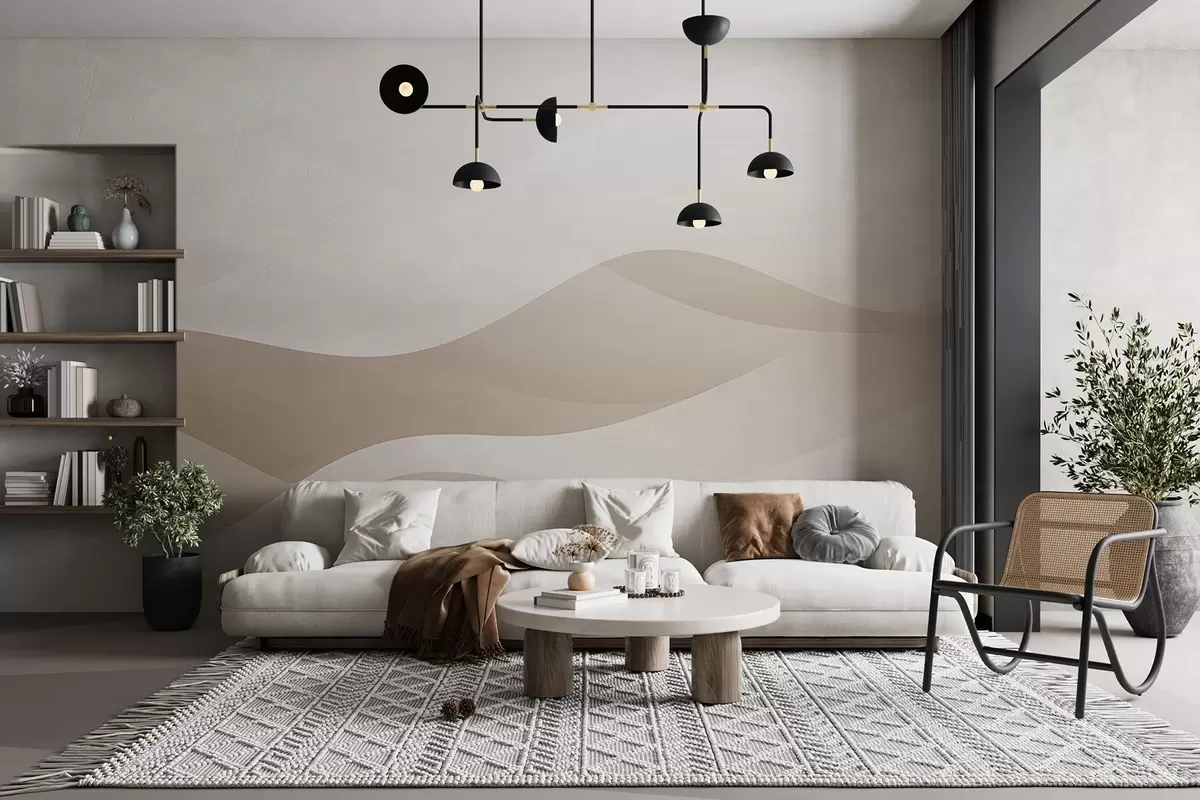 Fototapetai Abstrakčios bangos w04288v2