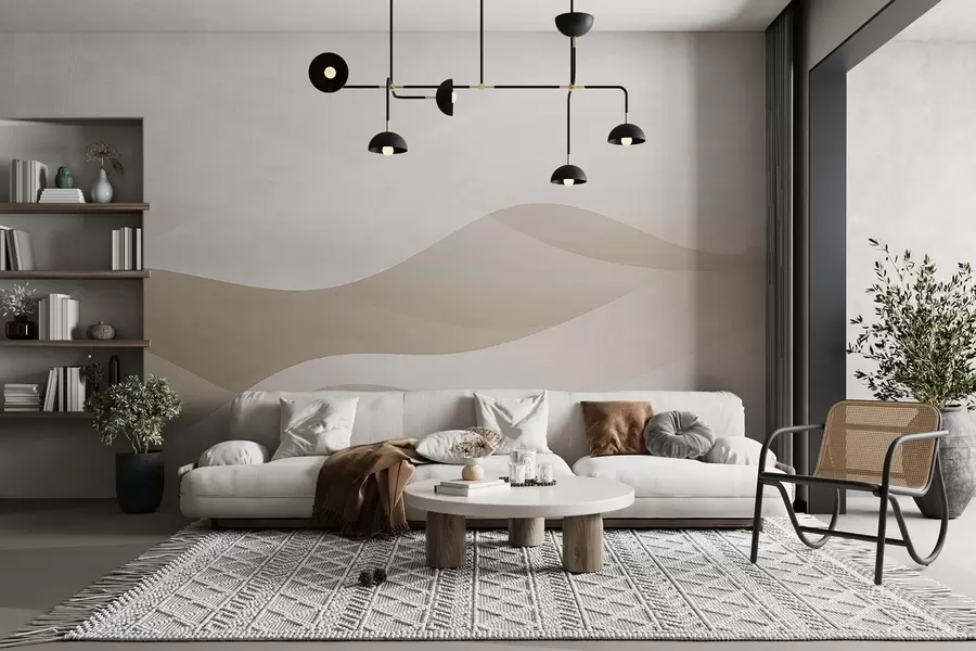 Fototapetai Abstrakčios bangos w04288v2