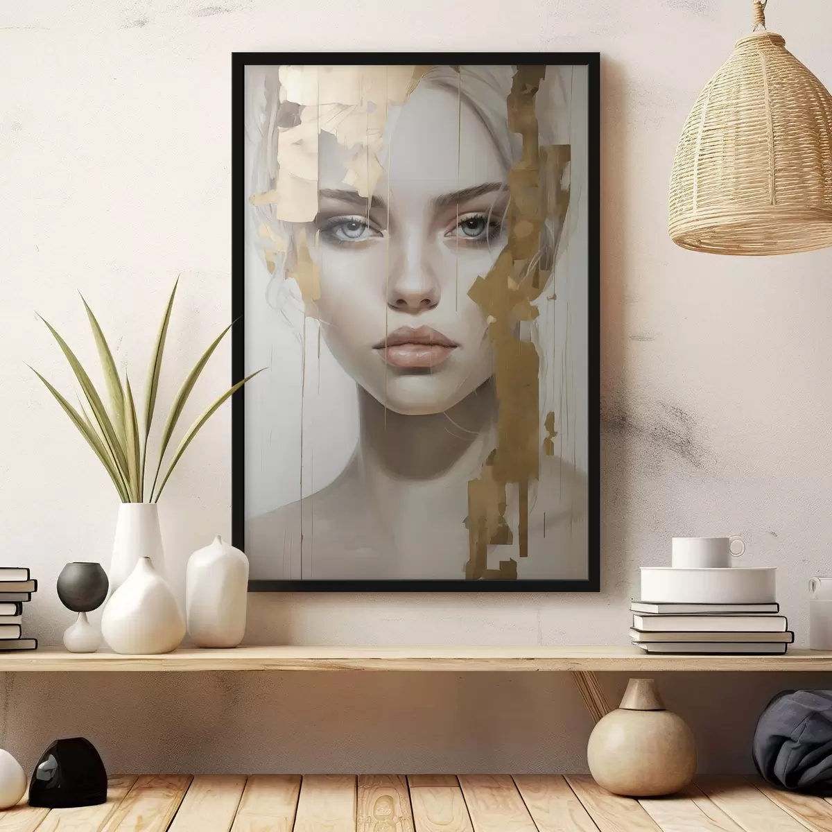 Plakatas Abstraktus portretas f45215