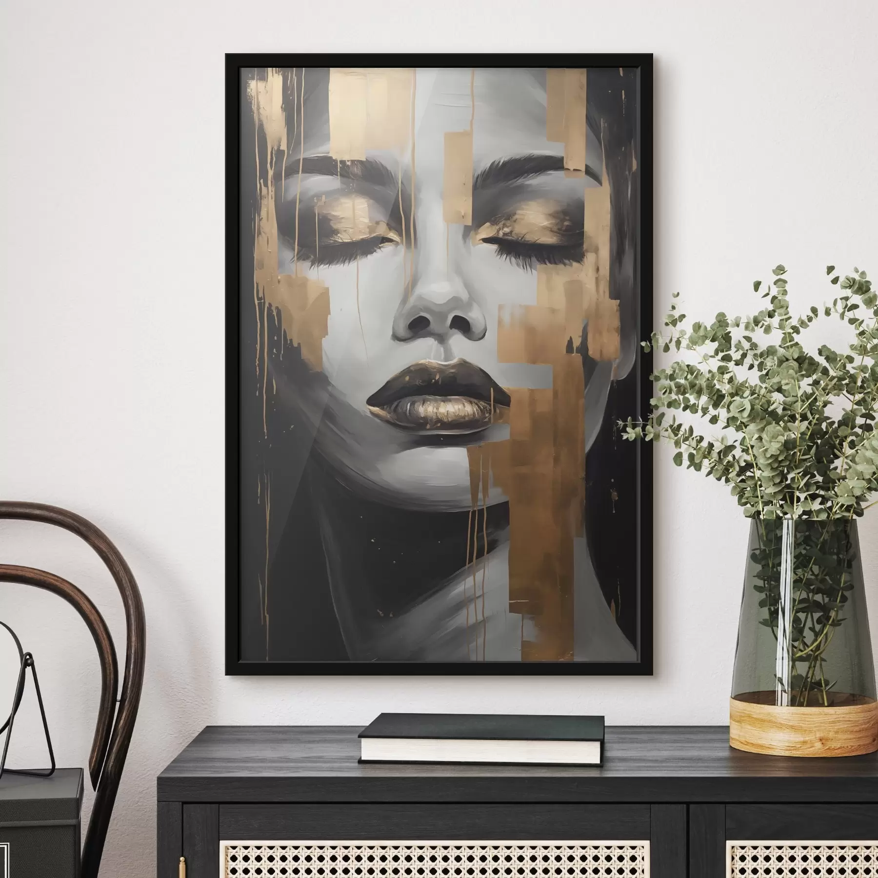 Fototapetai Grafinis veidas f45226