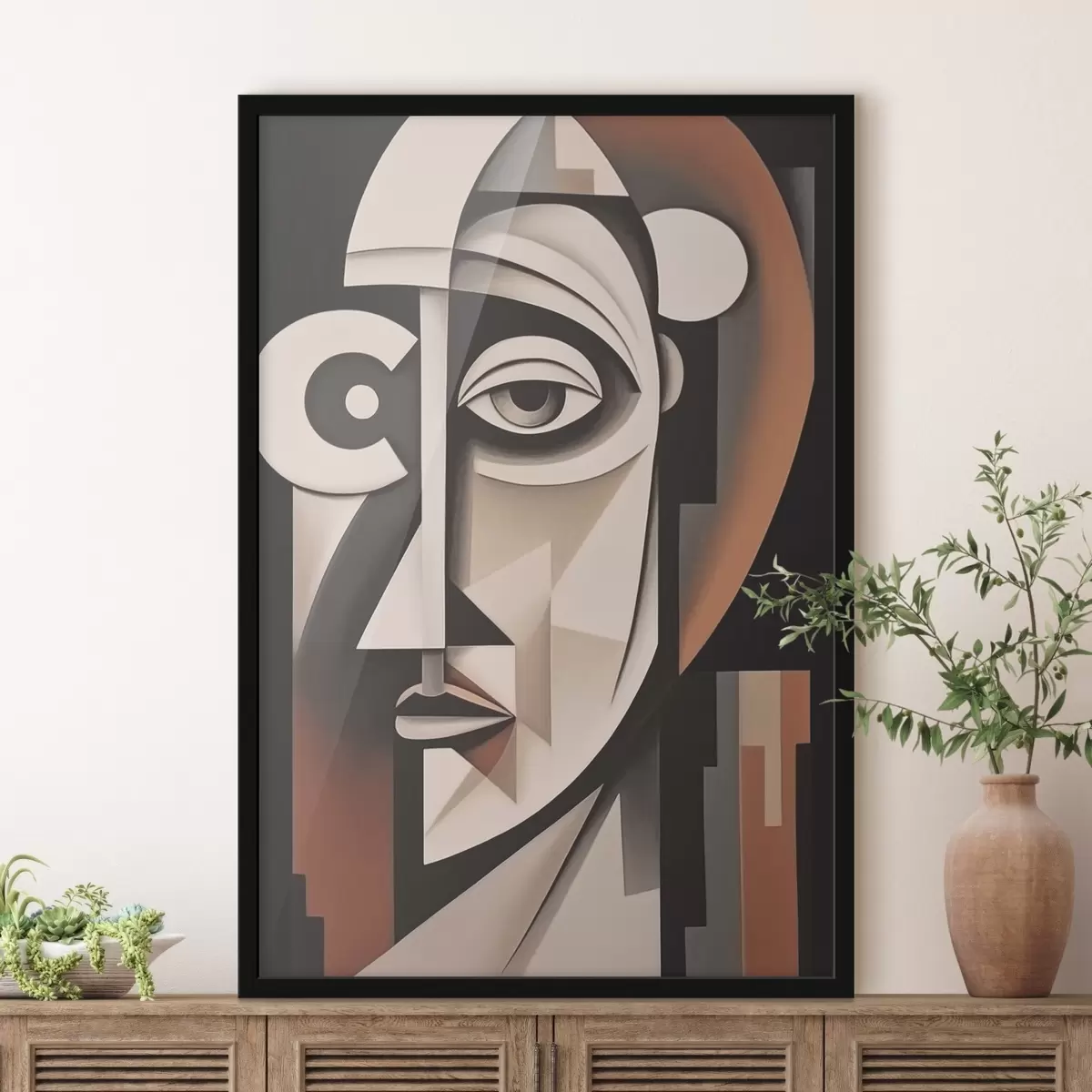 Plakatas Kubistinė išvaizda f45228