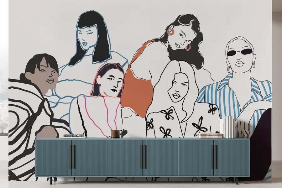 Fototapetai Merginos w04359v1