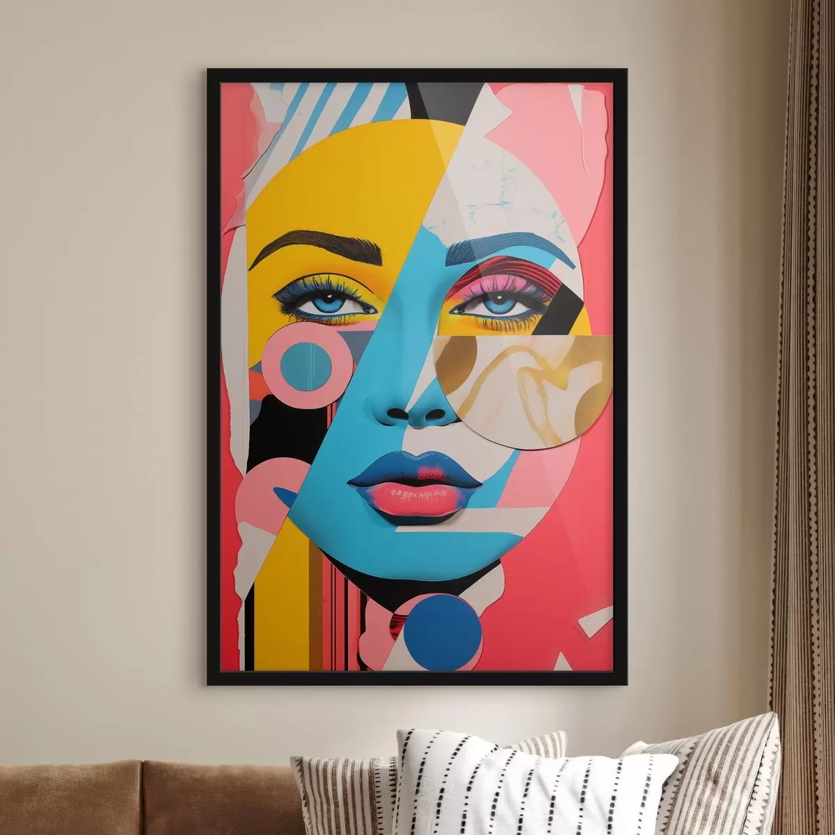 Plakatas Dėlionės veidas f45285