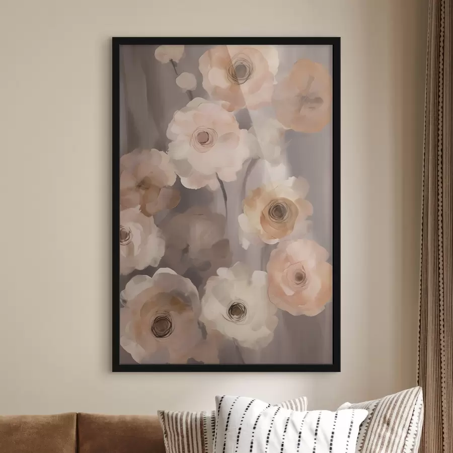 Fototapetai Abstrakčios gėlės f45161