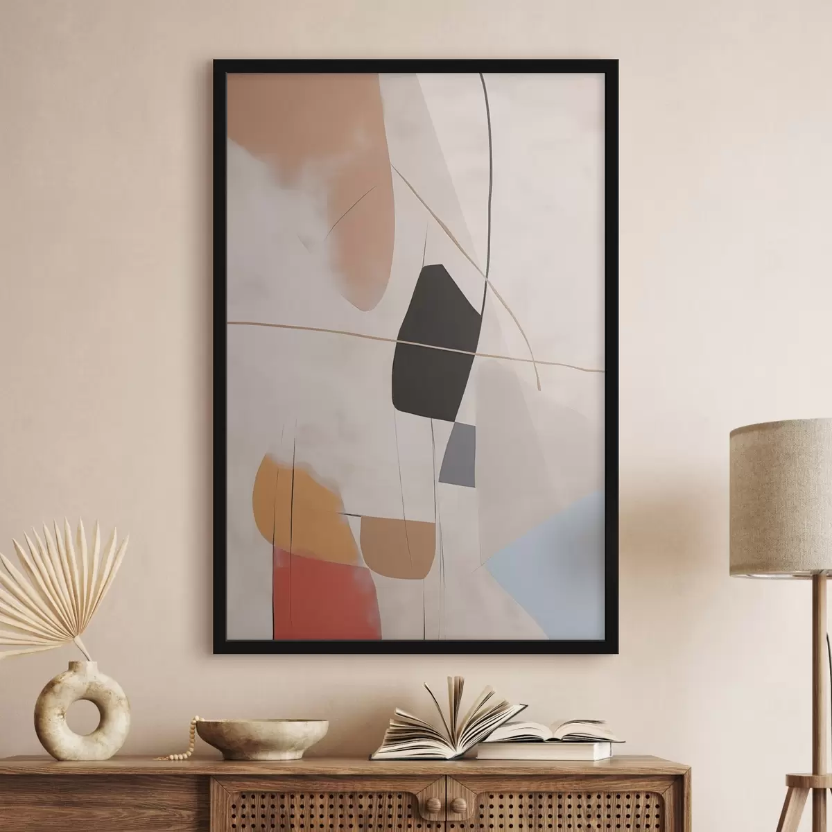 Plakatas Geometrinė abstrakcija f45299