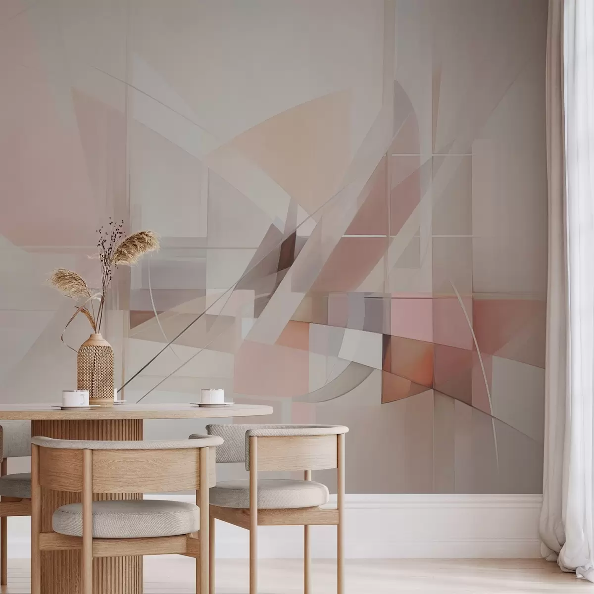 Fototapetai Abstrakti geometrija w04380