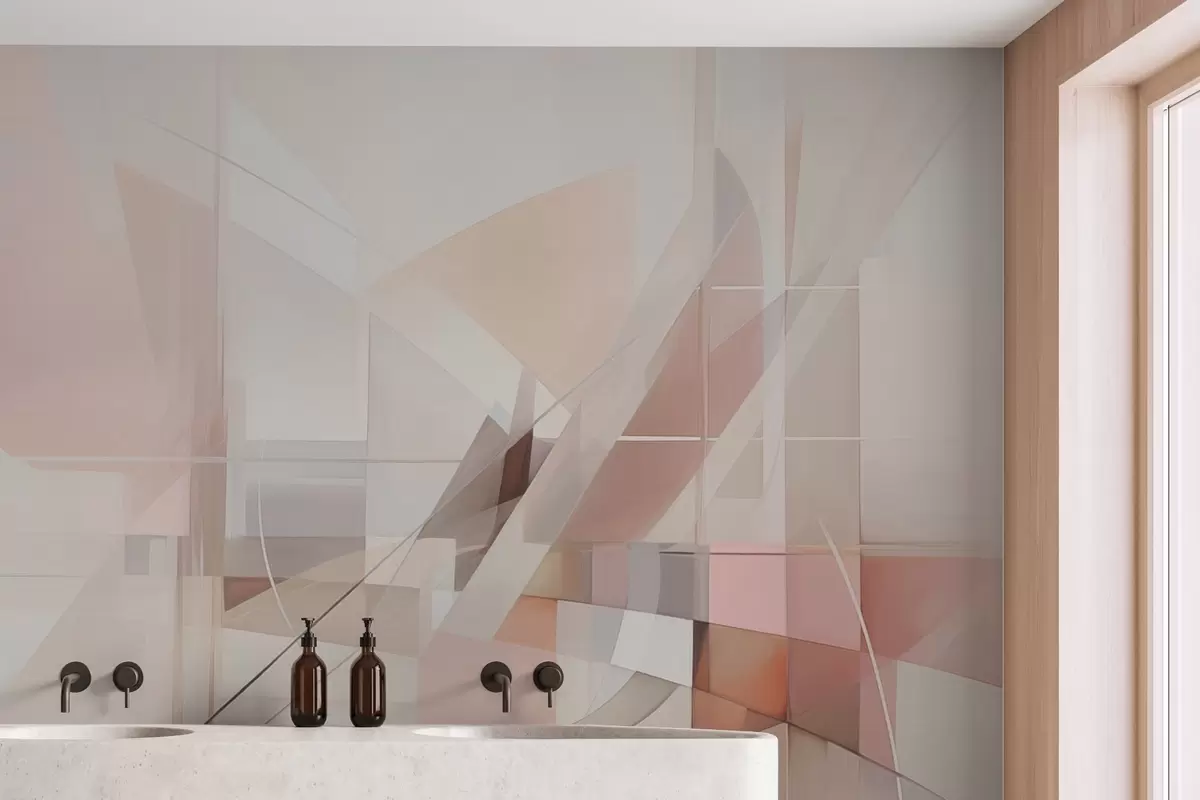 Fototapetai Abstrakti geometrija w04380
