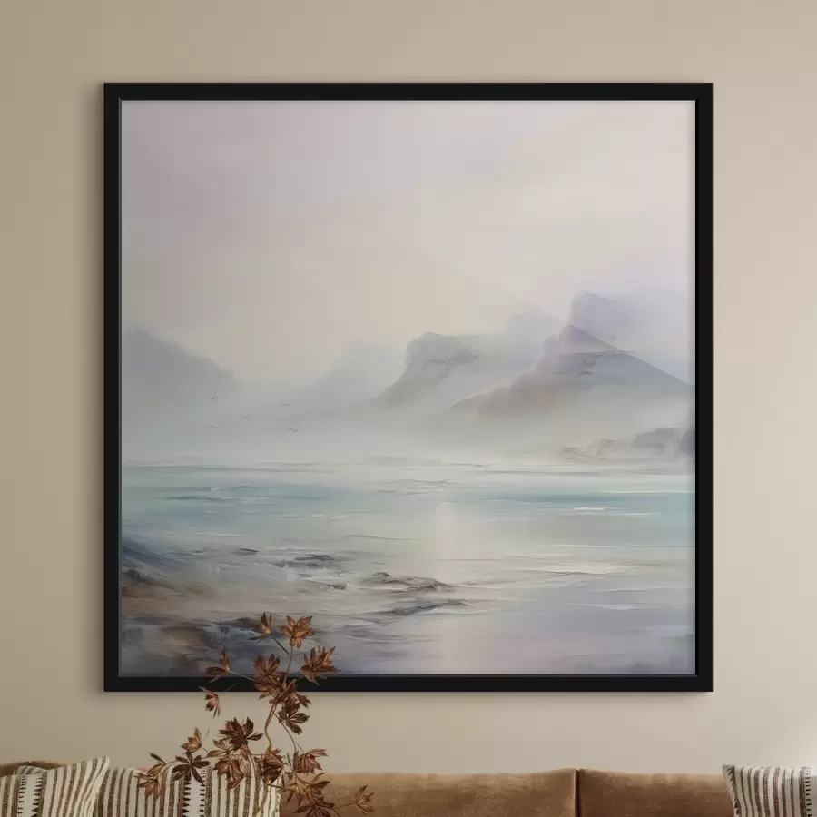 Fototapetai Ežero imitacijos tapyba f45352
