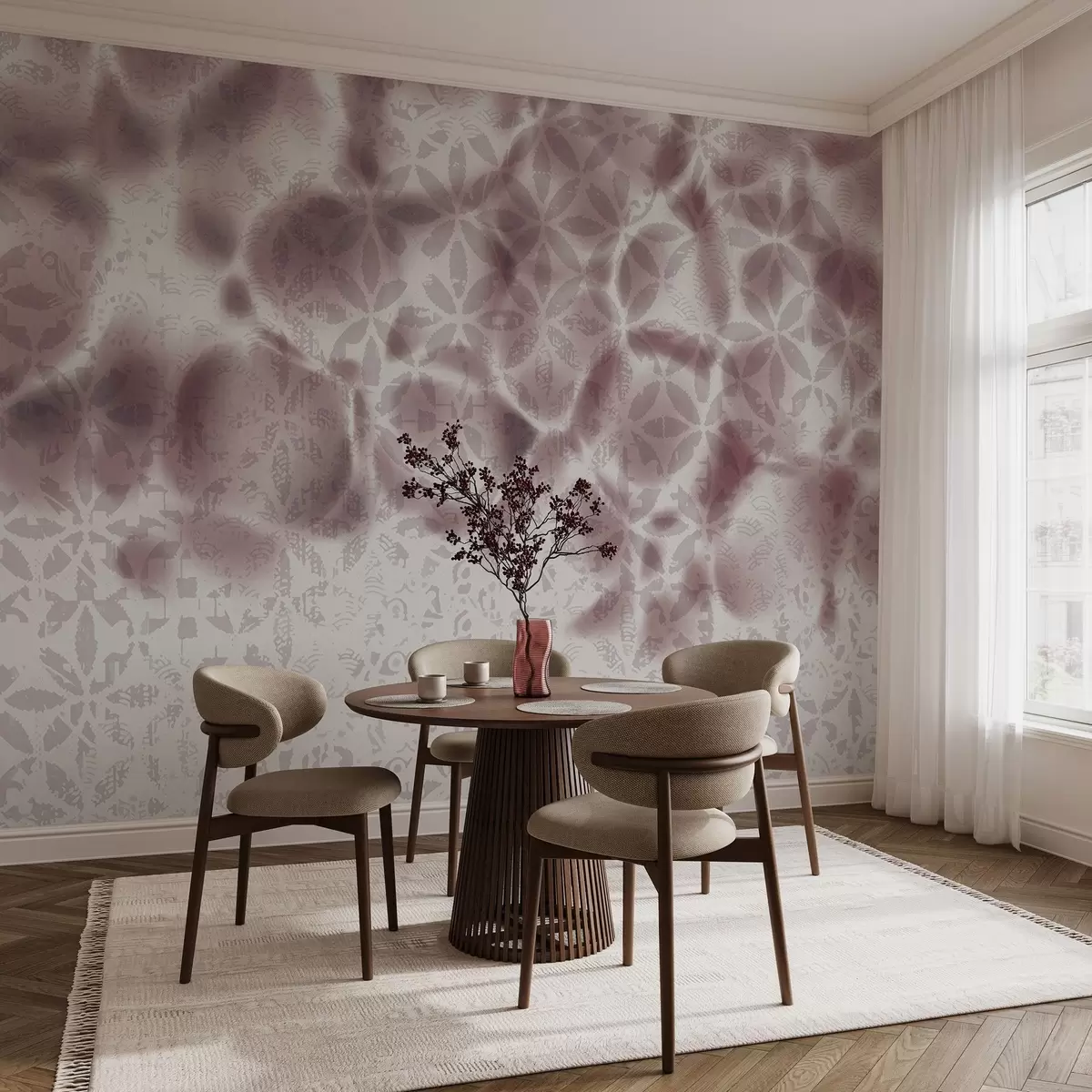 Fototapetai Abstraktus tekstūrinis menas su gėlių atspaudu, išblukusiu ir neryškiu efektu, sukuriančiu švelnią ir svajingą atmosferą w09322v1 - Uwalls.lt Fototapetai Abstraktus tekstūrinis menas su gėlių atspaudu, išblukusiu ir neryškiu efektu, sukuriančiu švelnią ir svajingą atmosferą w09322v1