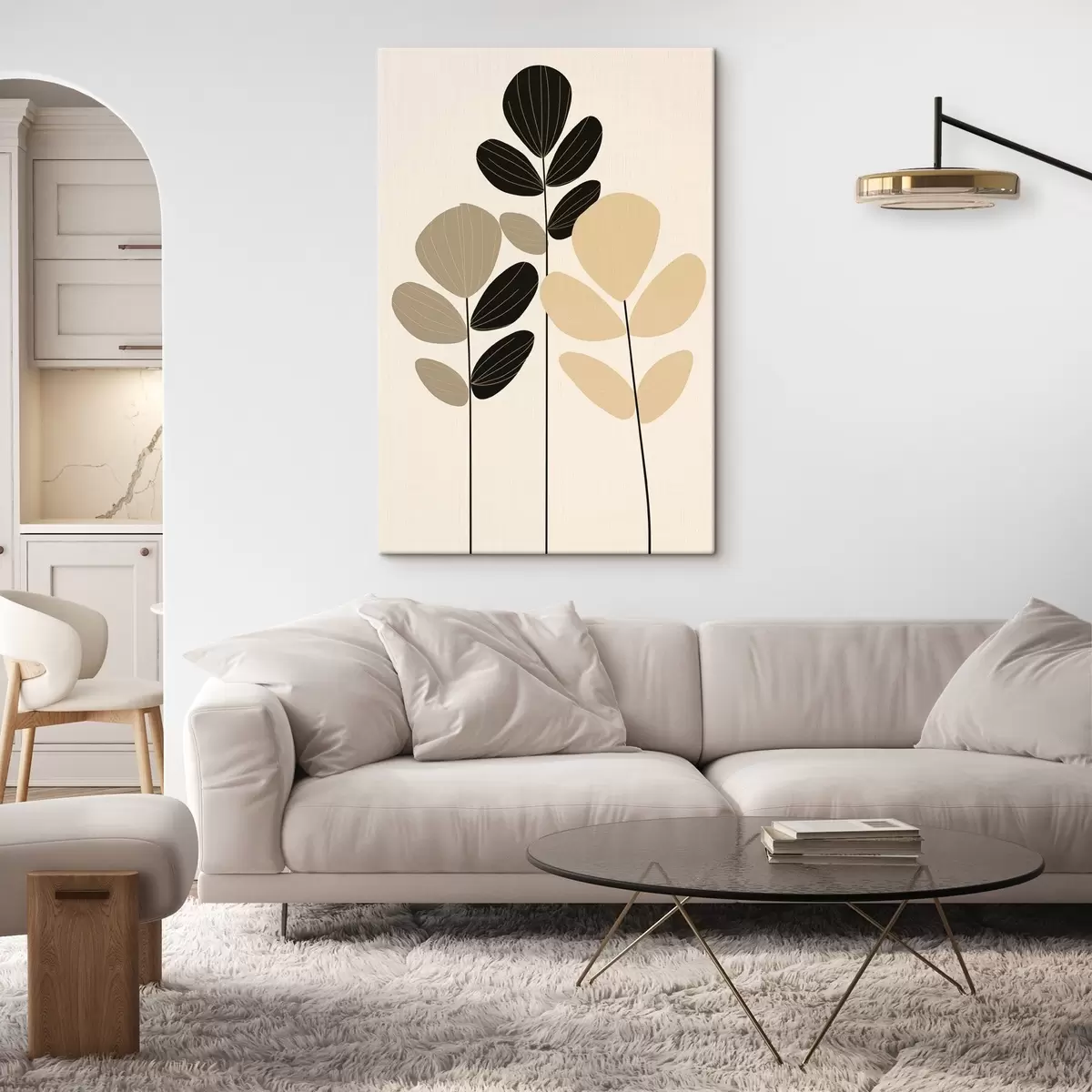 Paveikslėlis Minimalistinė botaninė iliustracija s45400