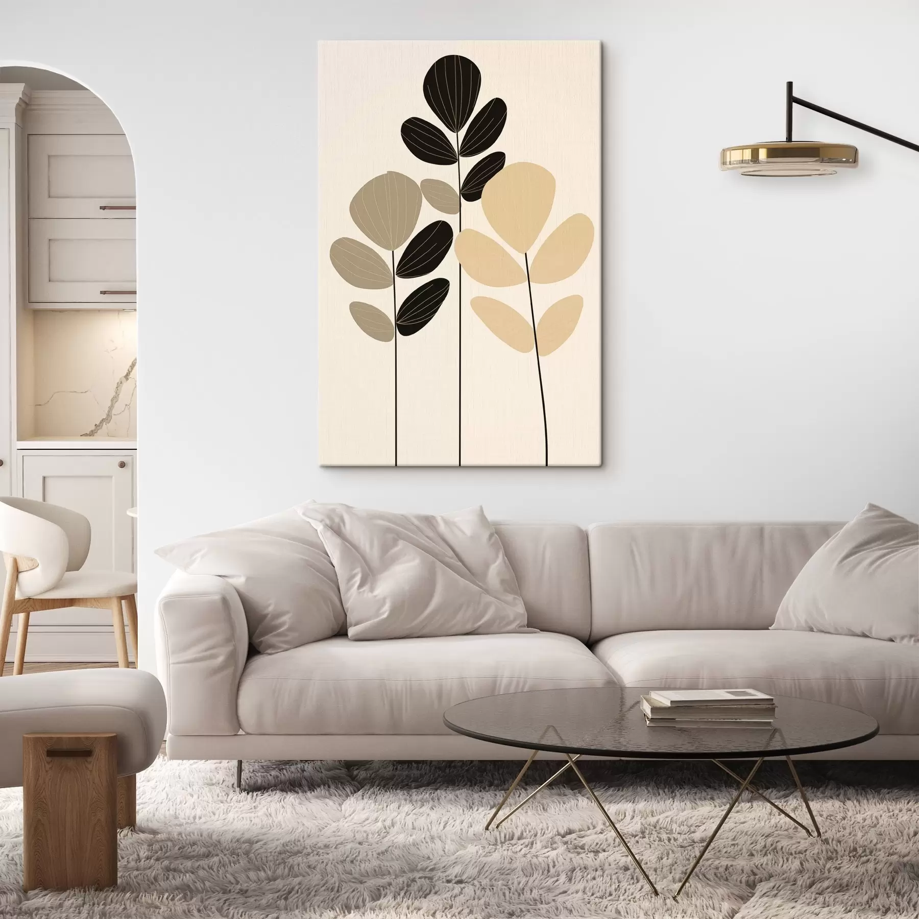 Paveikslėlis Minimalistinė botaninė iliustracija s45400