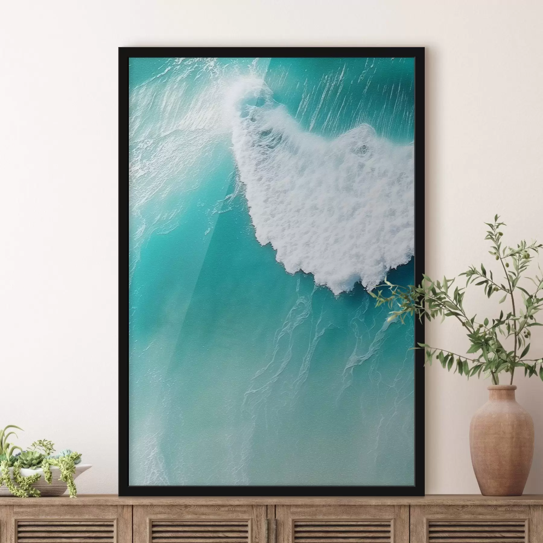 Fototapetai Jūros banga f45379