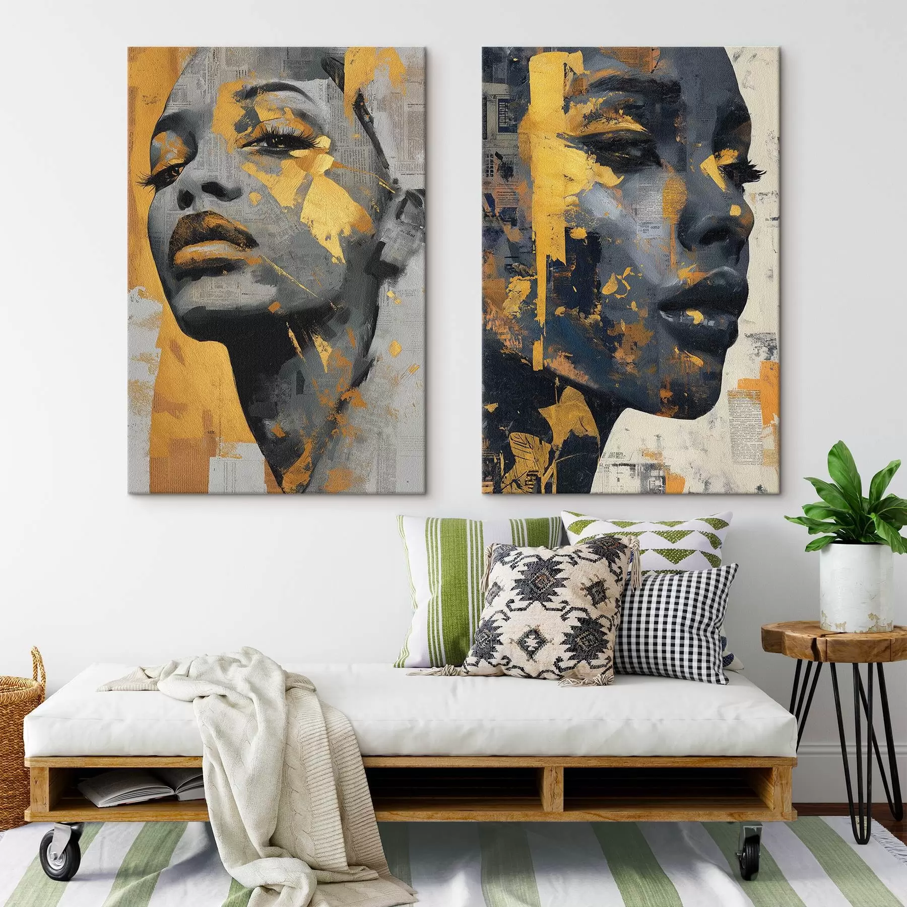 Paveikslėlis Abstraktus moters veidas m00603