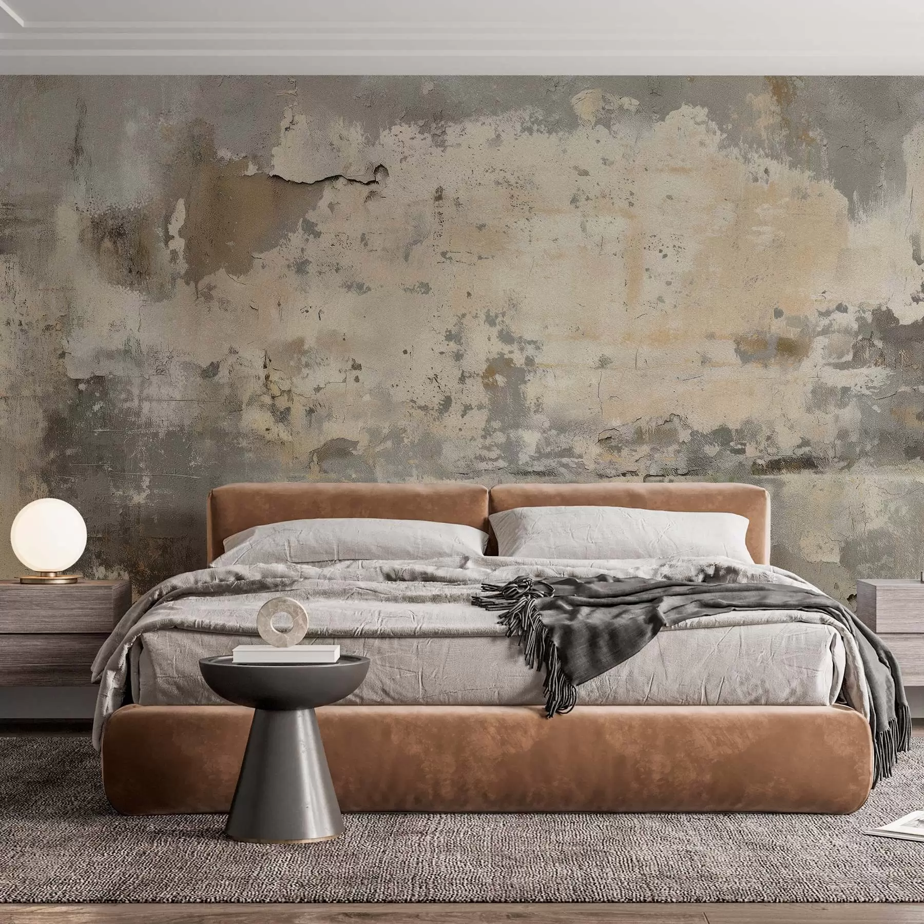 Fototapetai senos sienos su tekstūra imitacija w04311