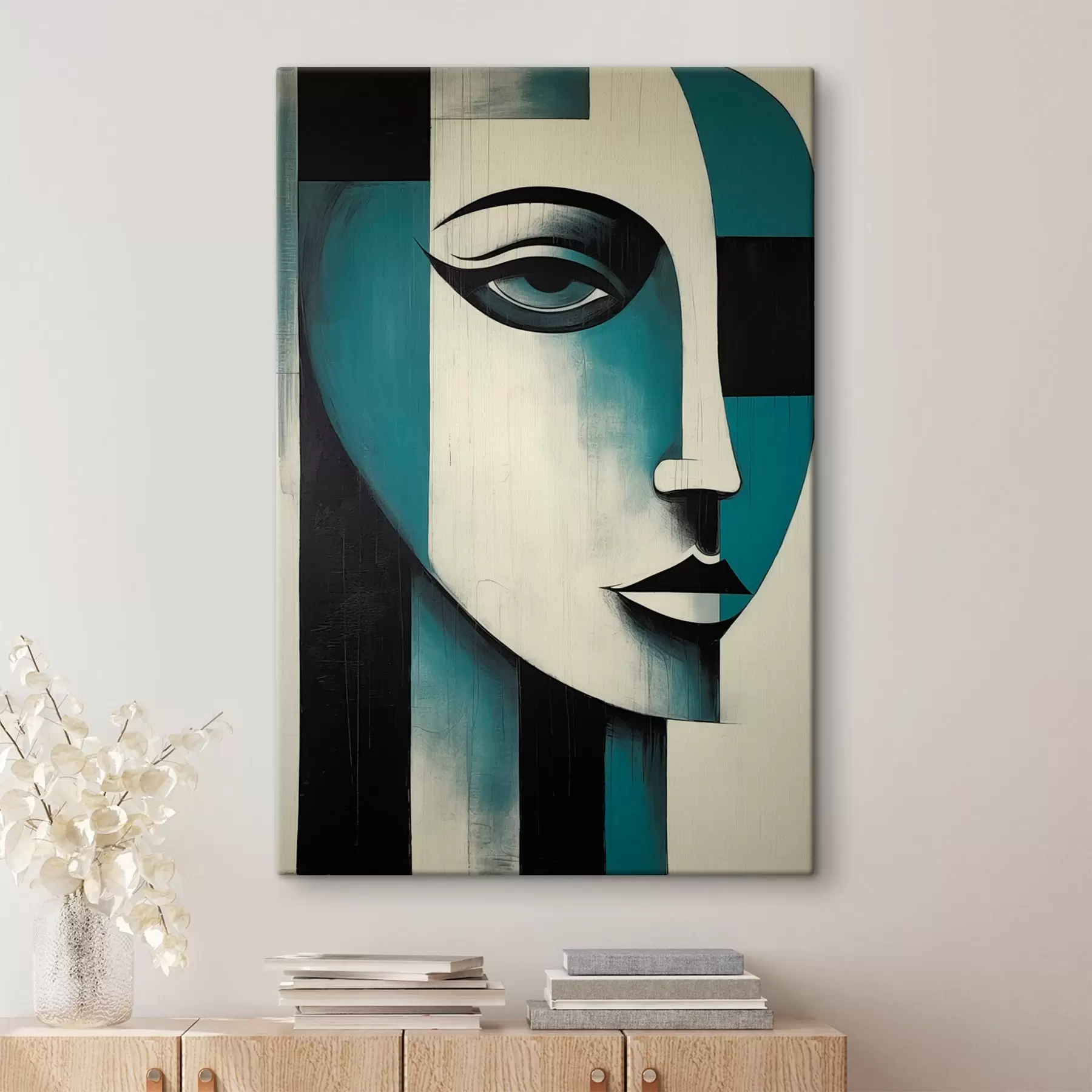 Paveikslėlis Abstraktus moters portretas s45436