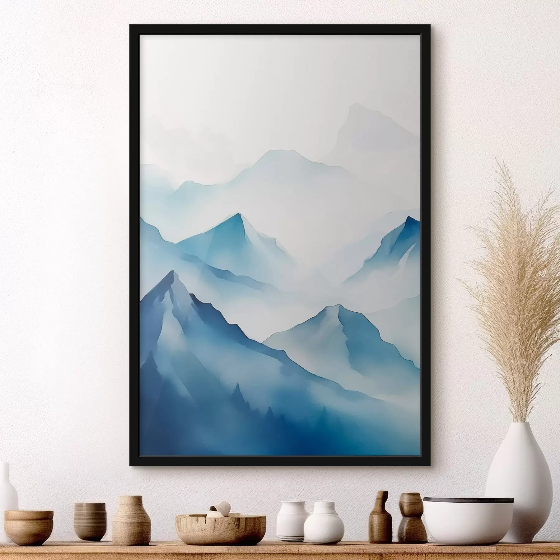 Fototapetai Kalnai rūke f45424