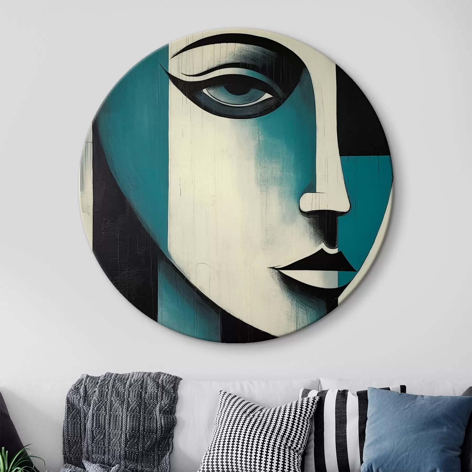 Paveikslėlis Abstraktus moters portretas r45436