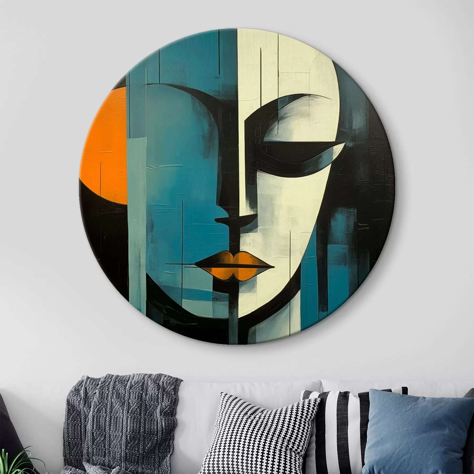 Paveikslėlis Abstraktus moters portretas r45437