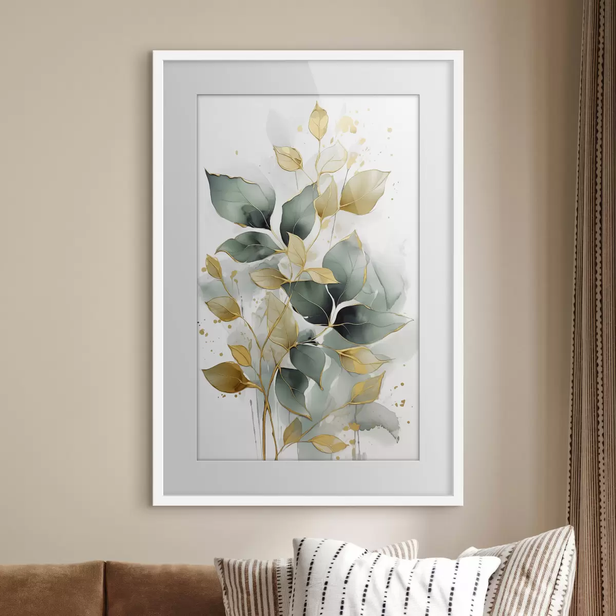 Plakatas Aukso paliesti lapai f45366
