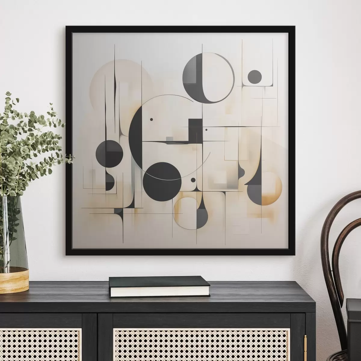 Plakatas Geometrinė abstrakcija f45376