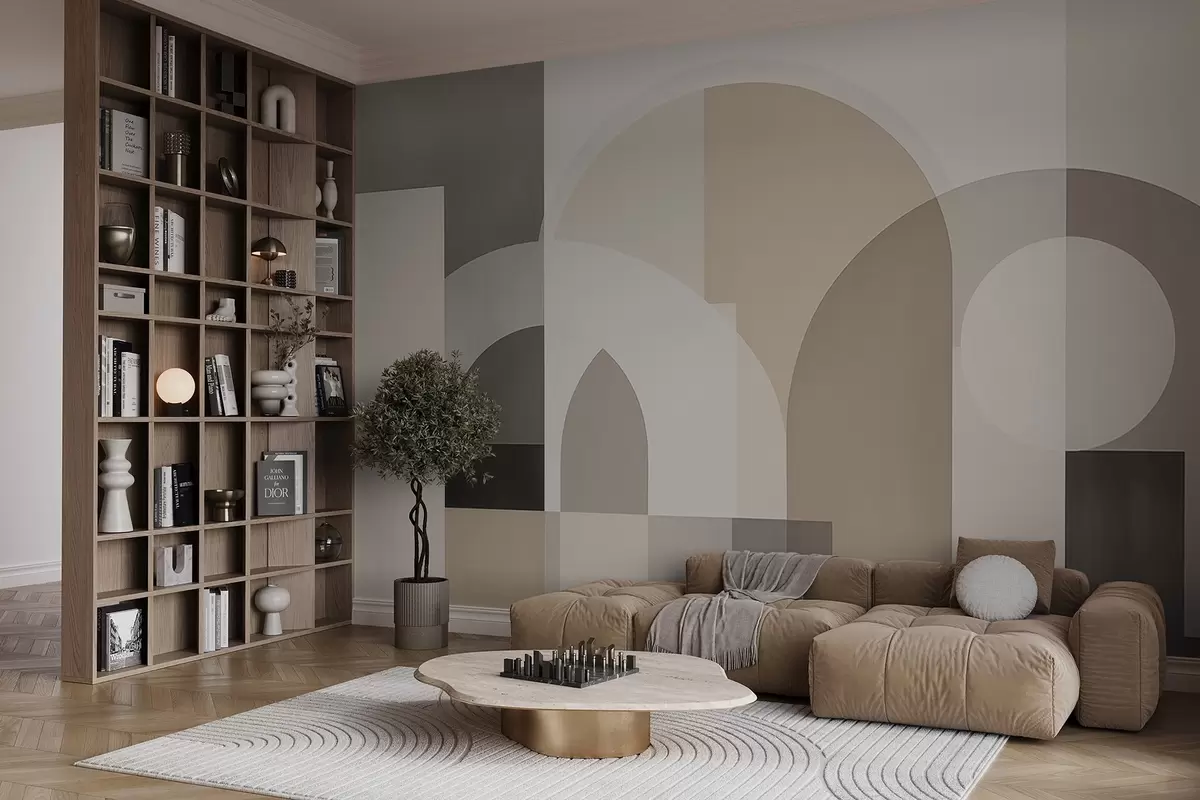 Fototapetai Abstrakti abstrakti geometrija w04440