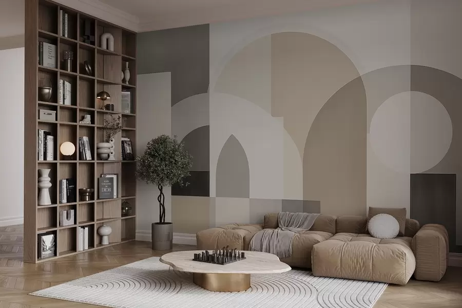 Fototapetai Abstrakti abstrakti geometrija w04440