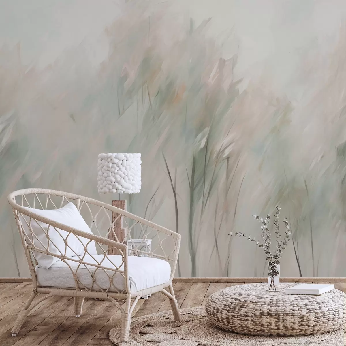 Fototapetai Medžių imitacijos tapyba w04411v1