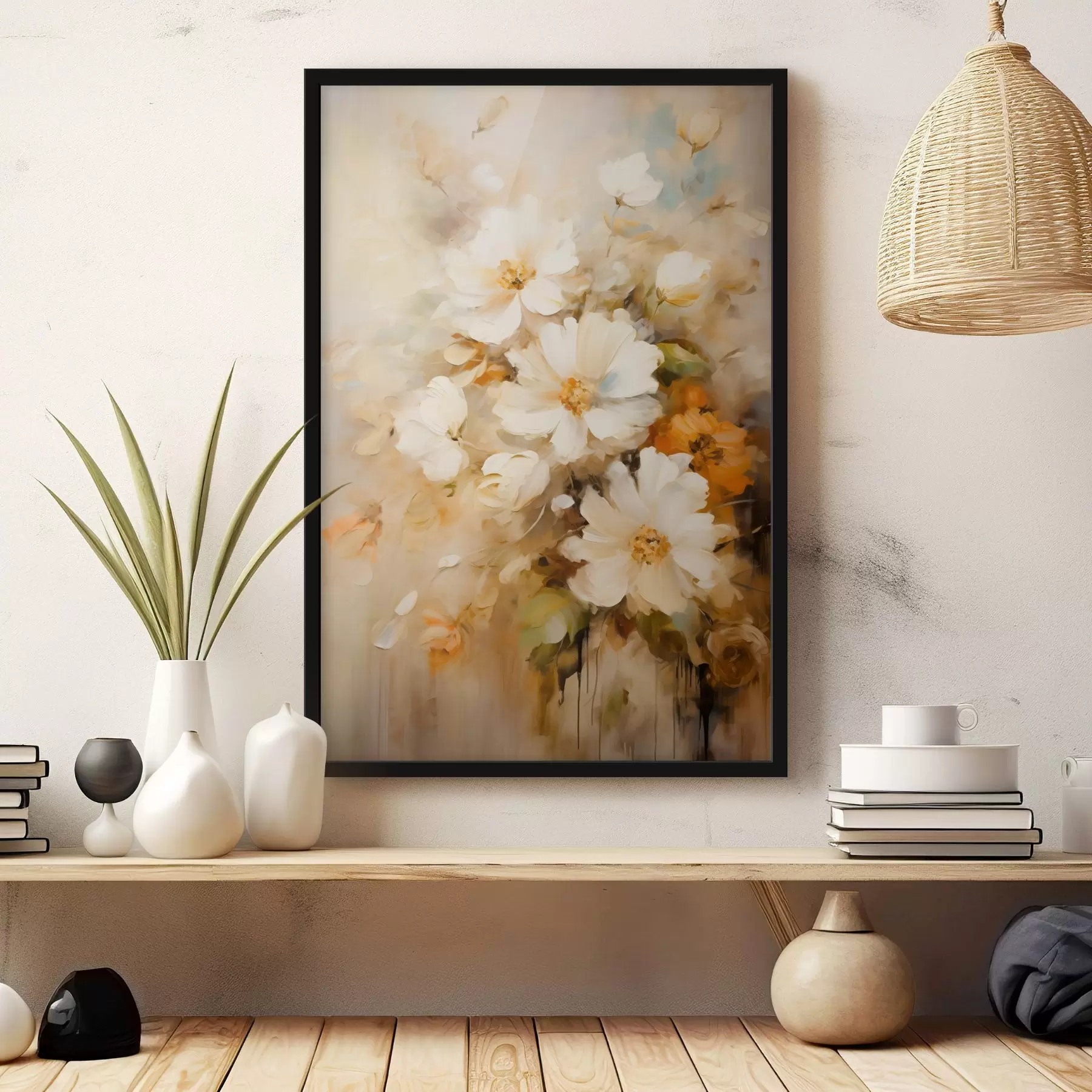 Fototapetai Pastelinių smėlio ir rudų tonų kompozicija f45534