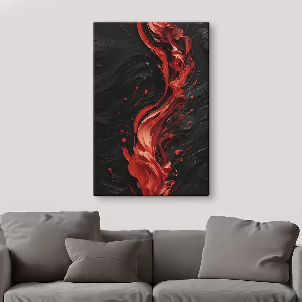 Paveikslėlis Abstraktūs koncentriški pilkų ir baltų tonų apskritimai s45490