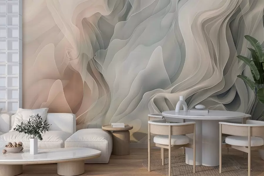 Fototapetai Abstrakčios bangos w04450