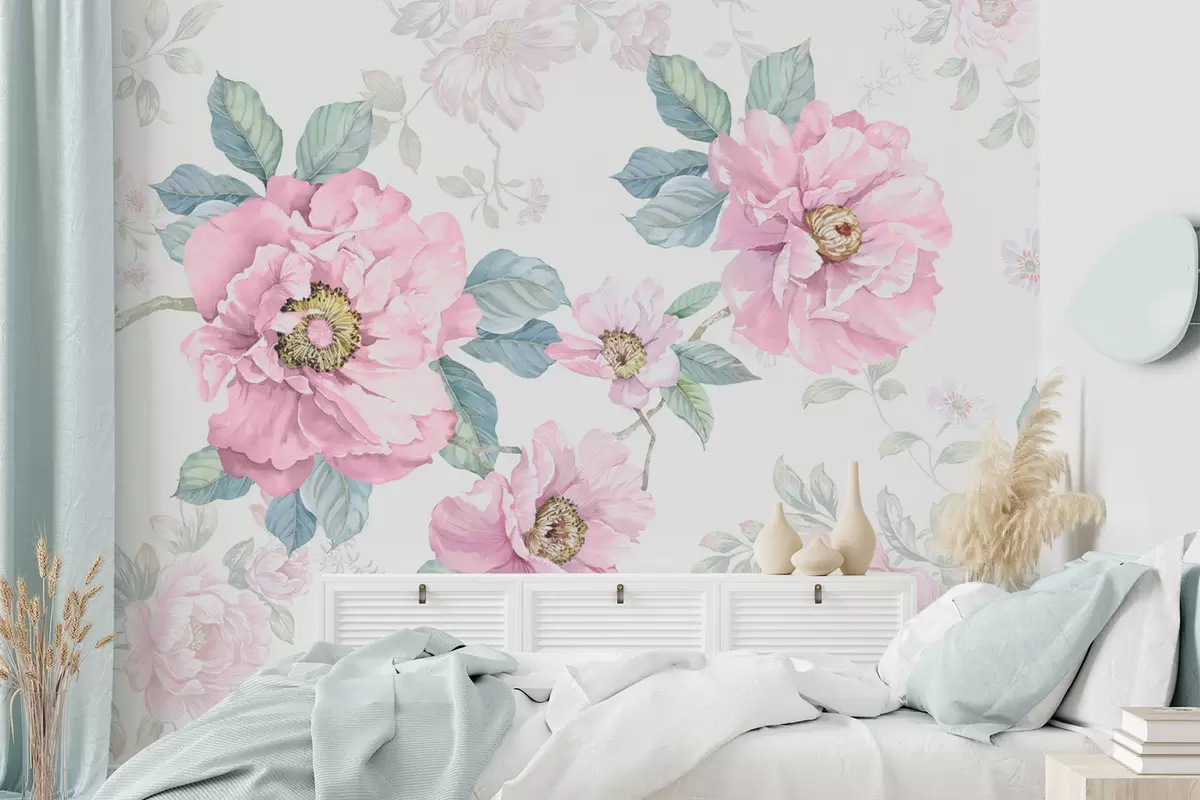 Fototapetai Žydinčios gėlės w04491