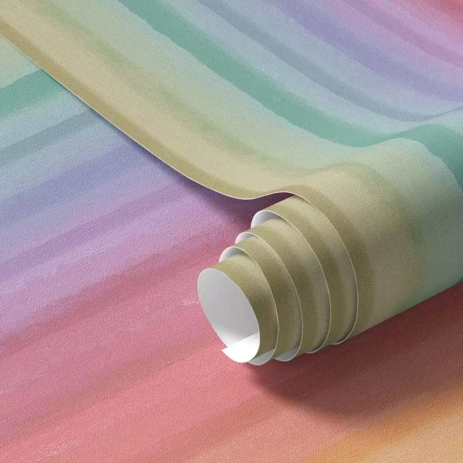 Fototapetai Vaivorykštės dryžiai su išraiškingais spalvotais akcentais a00553