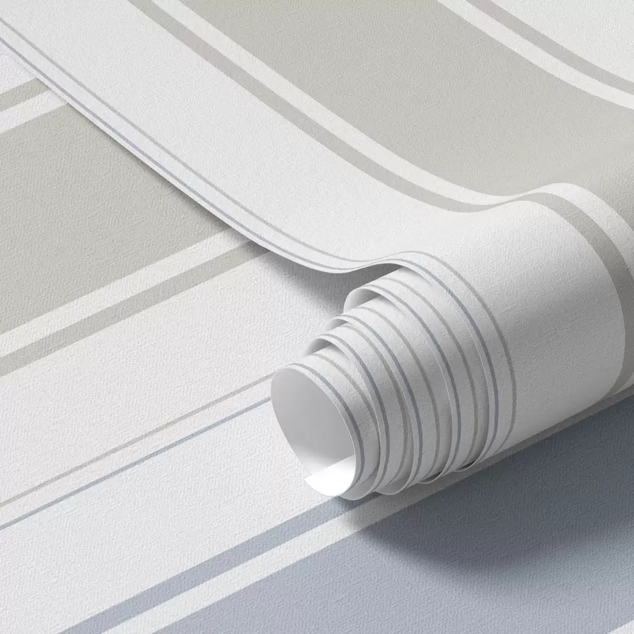 Fototapetai Pilkos ir mėlynos spalvos plačios juostos baltame fone a00558