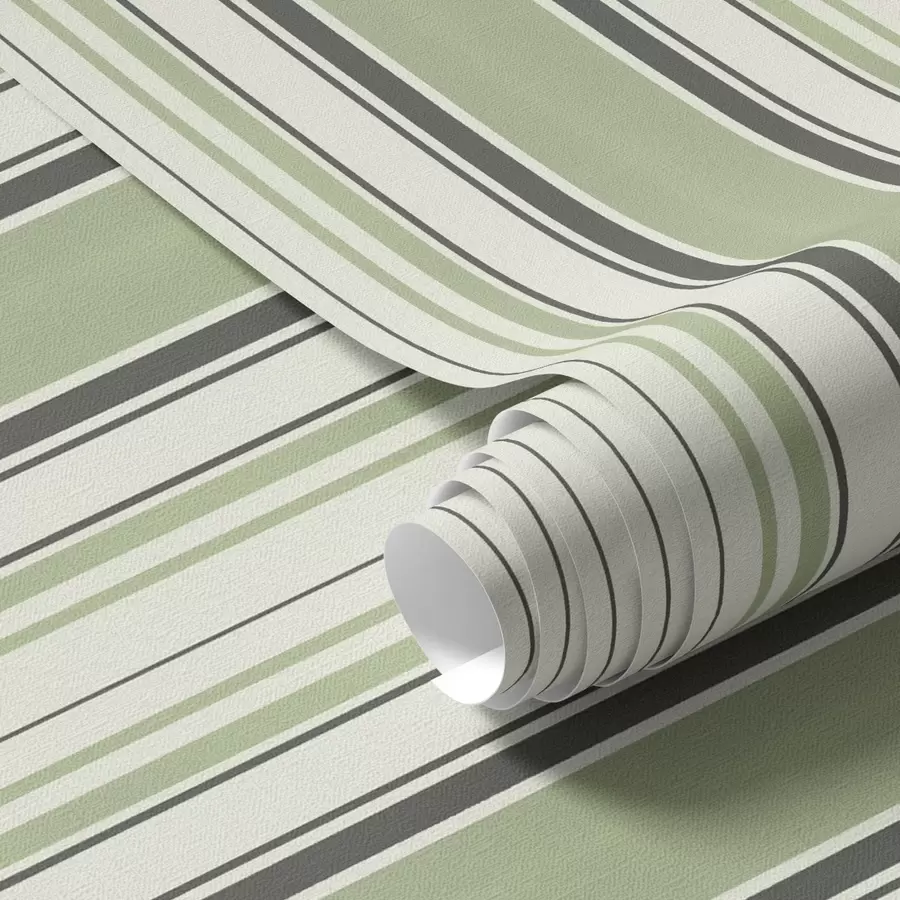 Fototapetai Kreminis fonas su žaliomis ir juodomis juostelėmis a00563