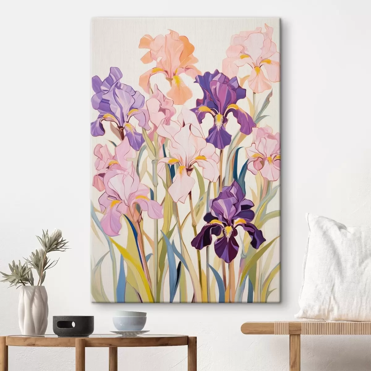 Paveikslėlis Irisai: minimalistinio stiliaus kompozicija s45596