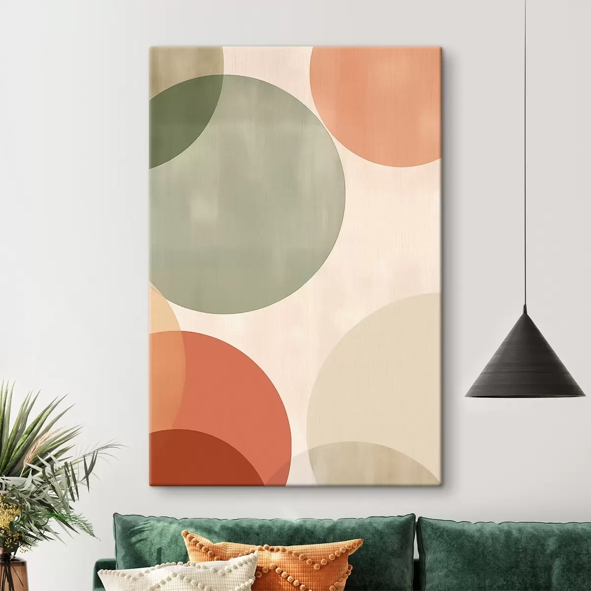 Paveikslėlis Didelės abstrakčios apskritimo formos s45794