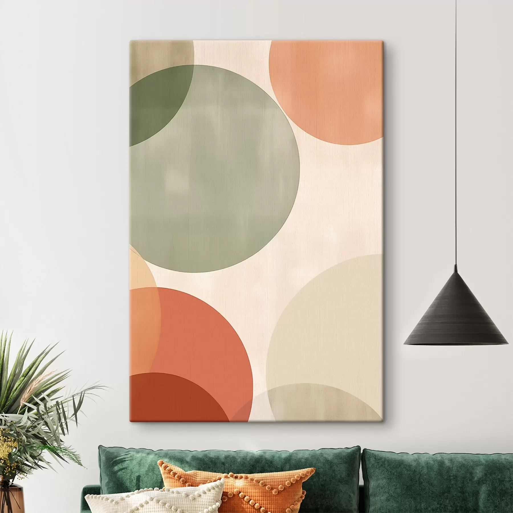 Paveikslėlis Didelės abstrakčios apskritimo formos s45794