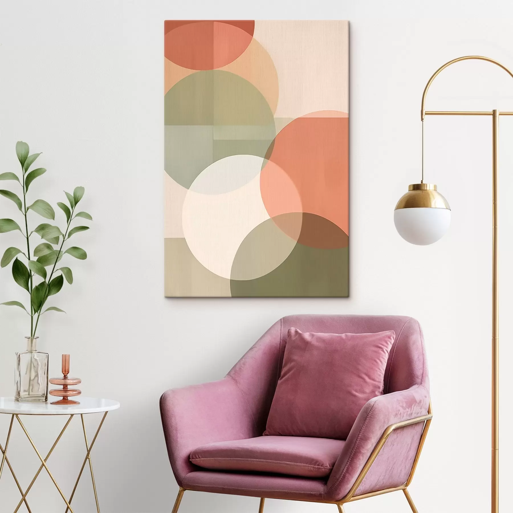 Paveikslėlis Didelės abstrakčios apskritimo formos s45795