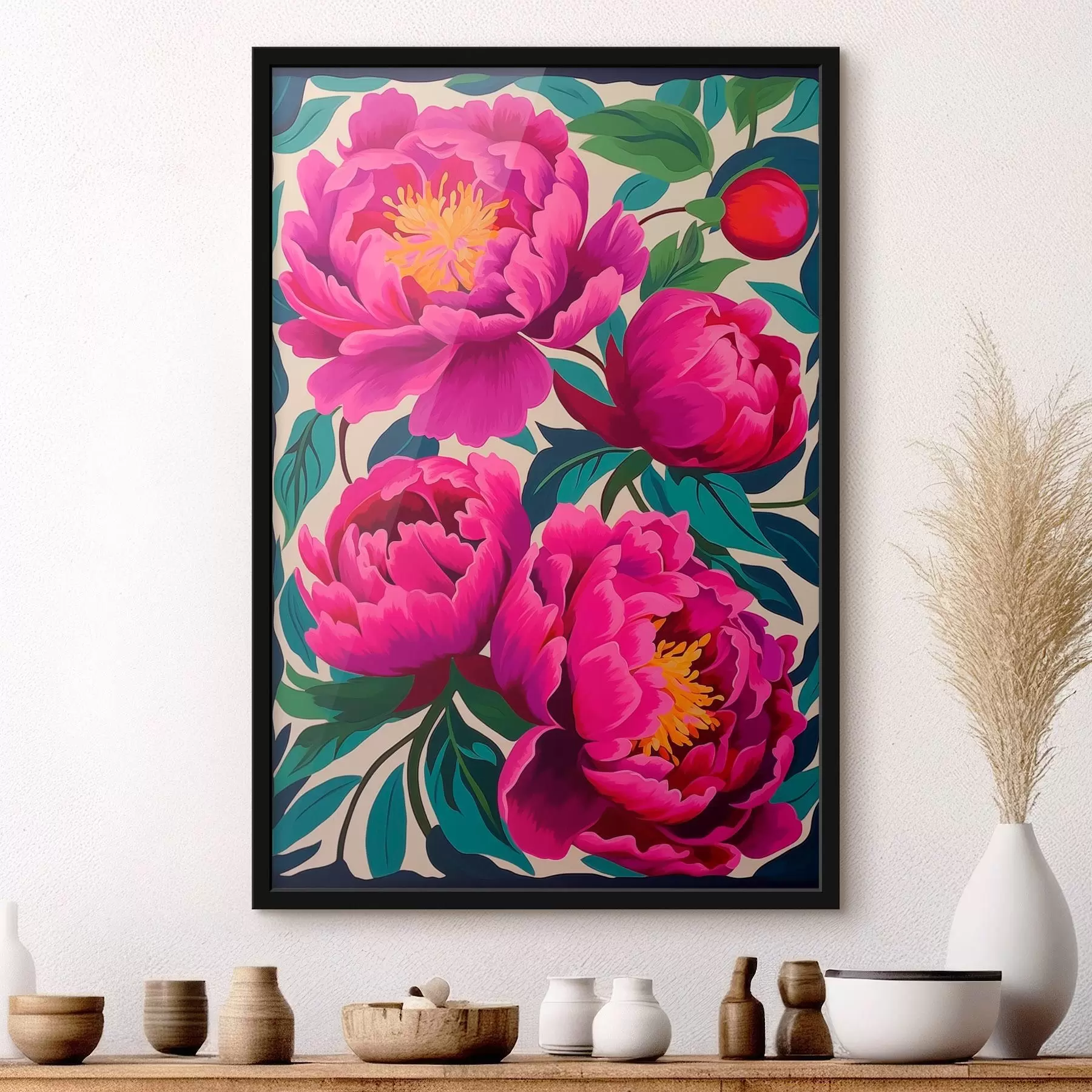 Fototapetai Pionijos iš arti f45782