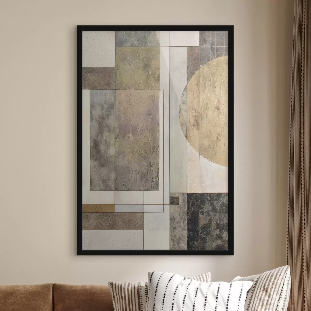 Plakatas abstrakčioji modernioji geometrija f45730