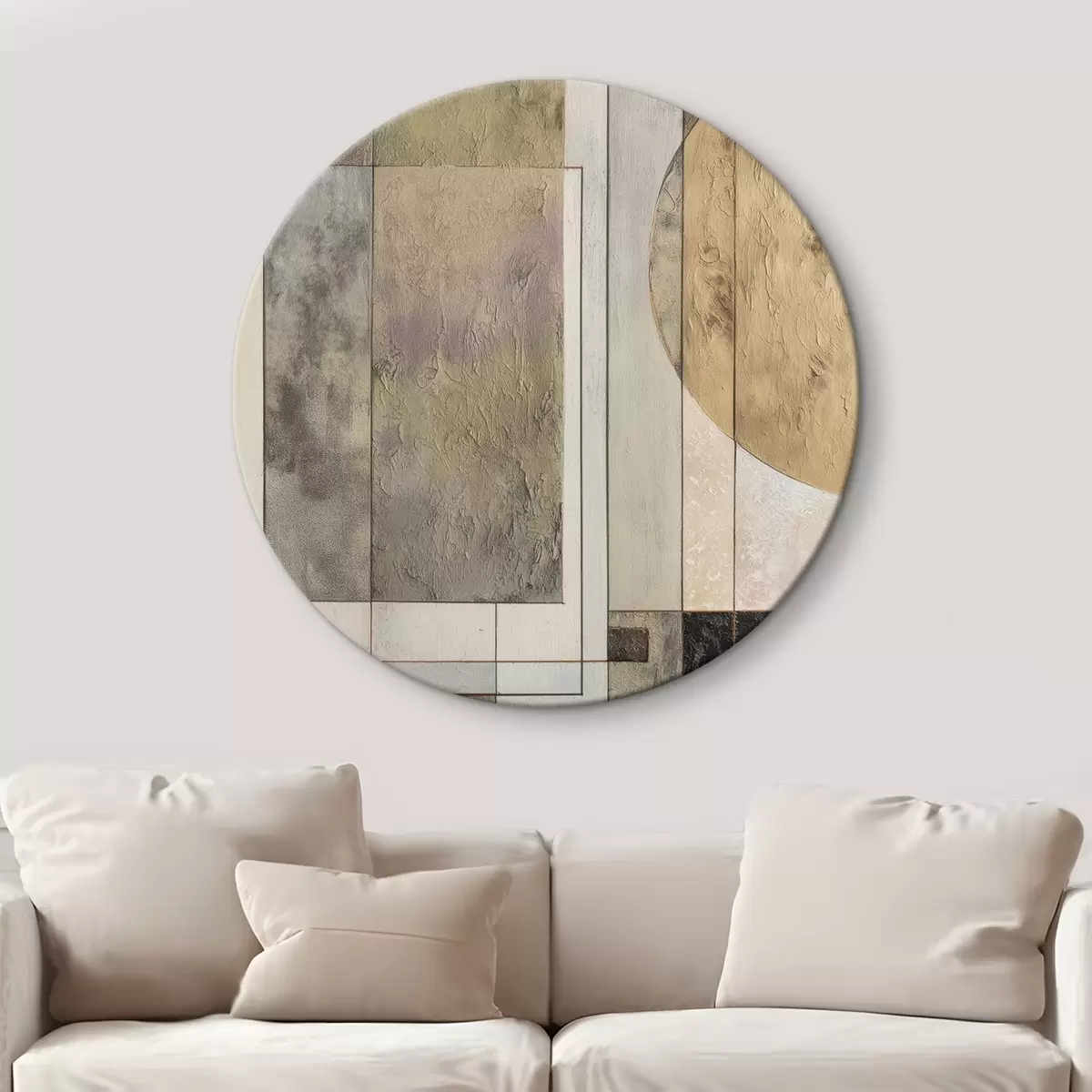 Apvalūs paveikslai abstrakčioji modernioji geometrija r45730