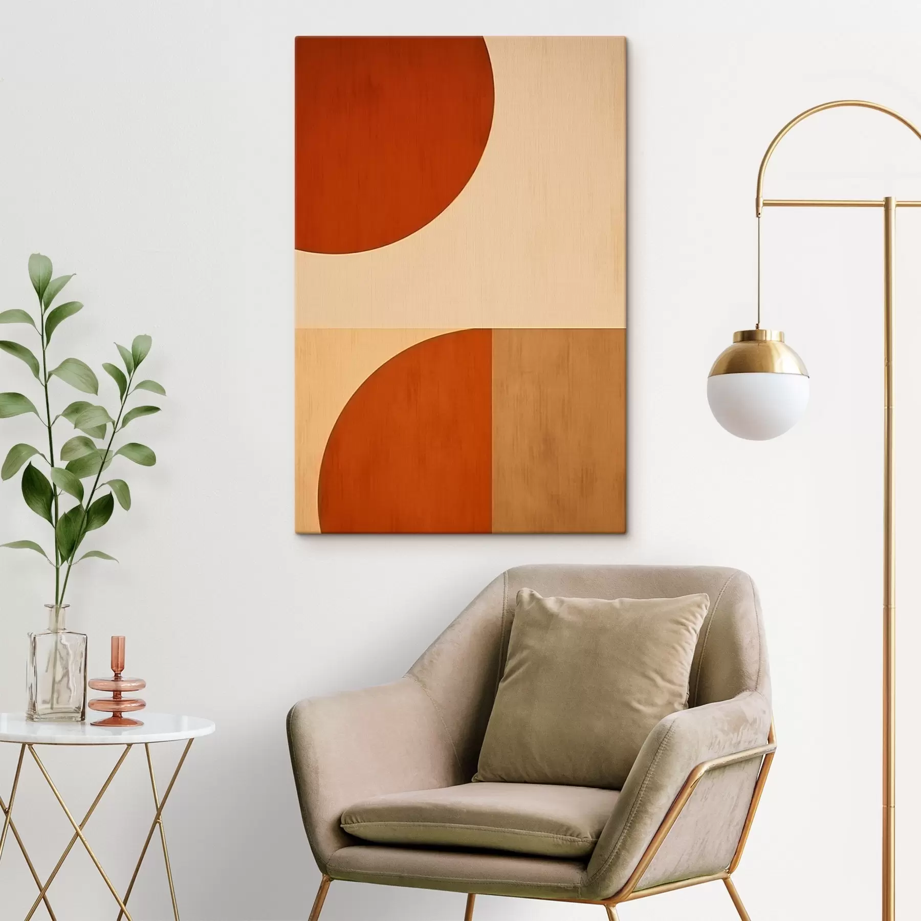 Paveikslėlis Abstrakčios pusapvalės s45844