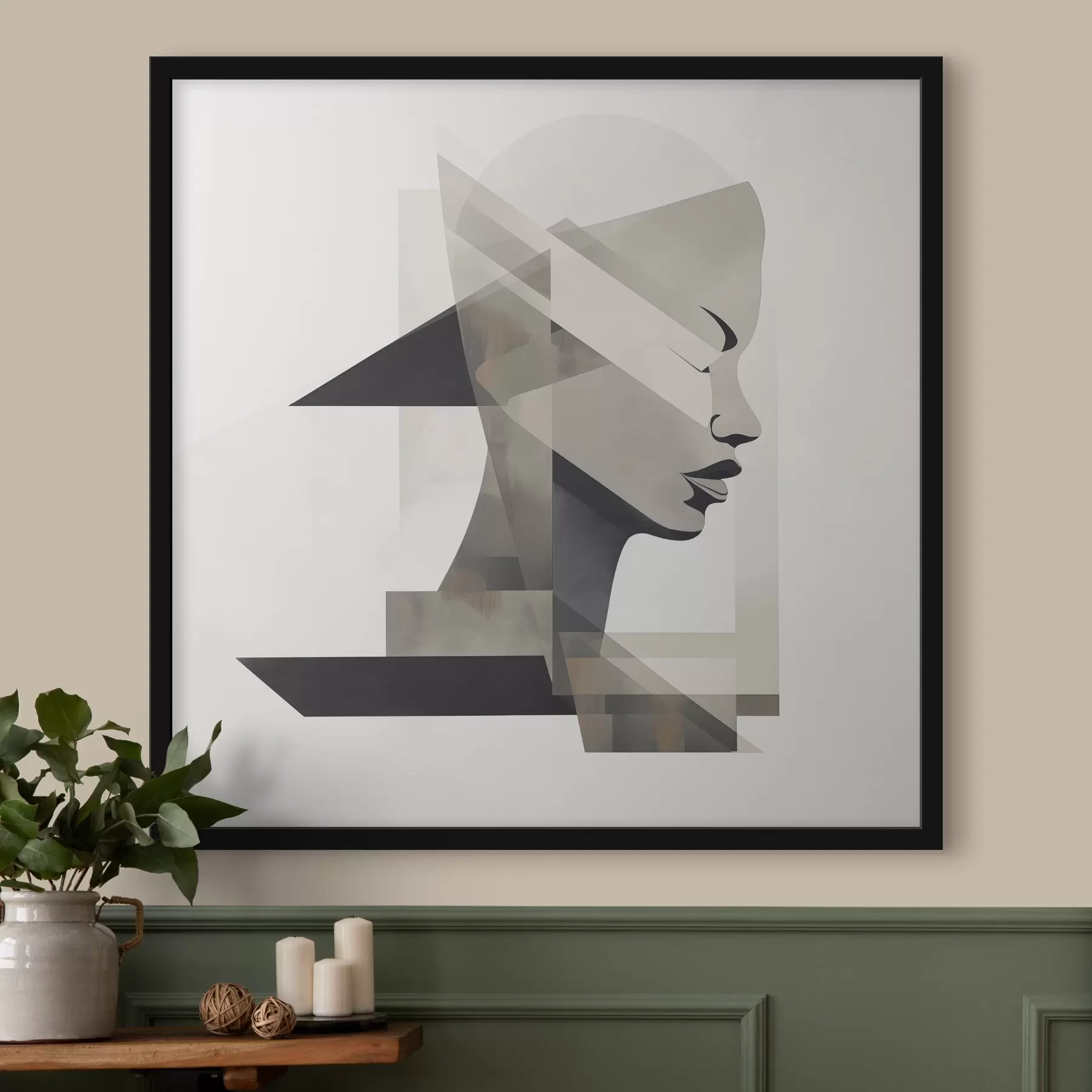 Fototapetai Abstraktus portretas f45916