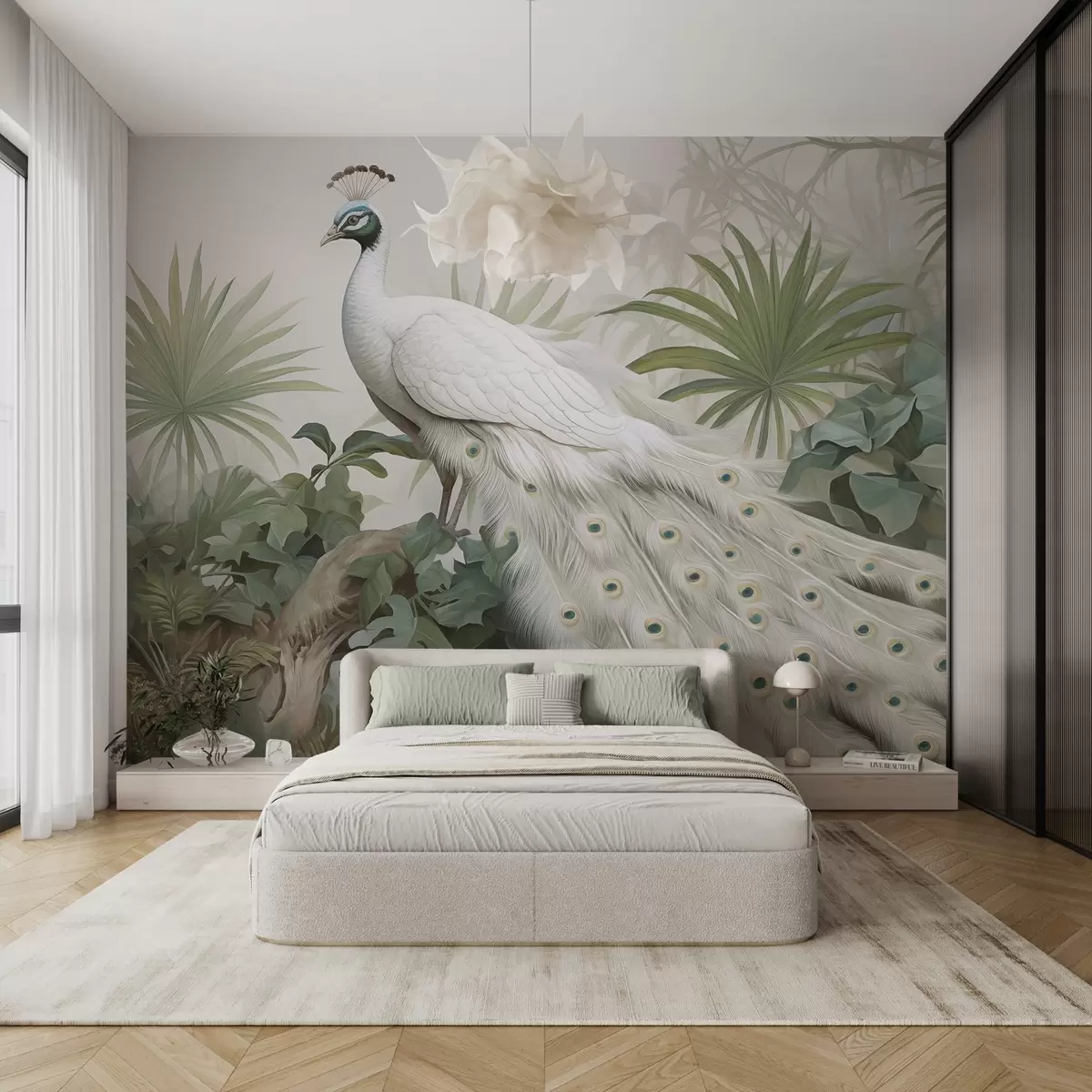 Fototapetai Peacock w04595