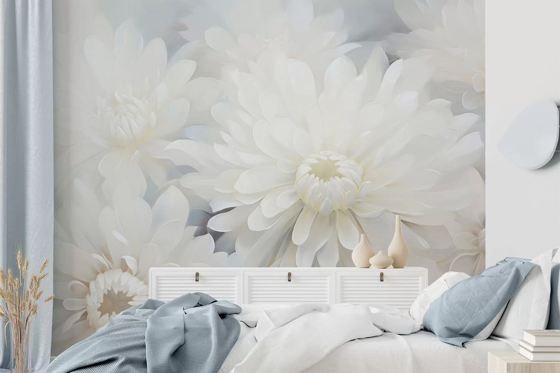 Fototapetai Chrizantemos w04596