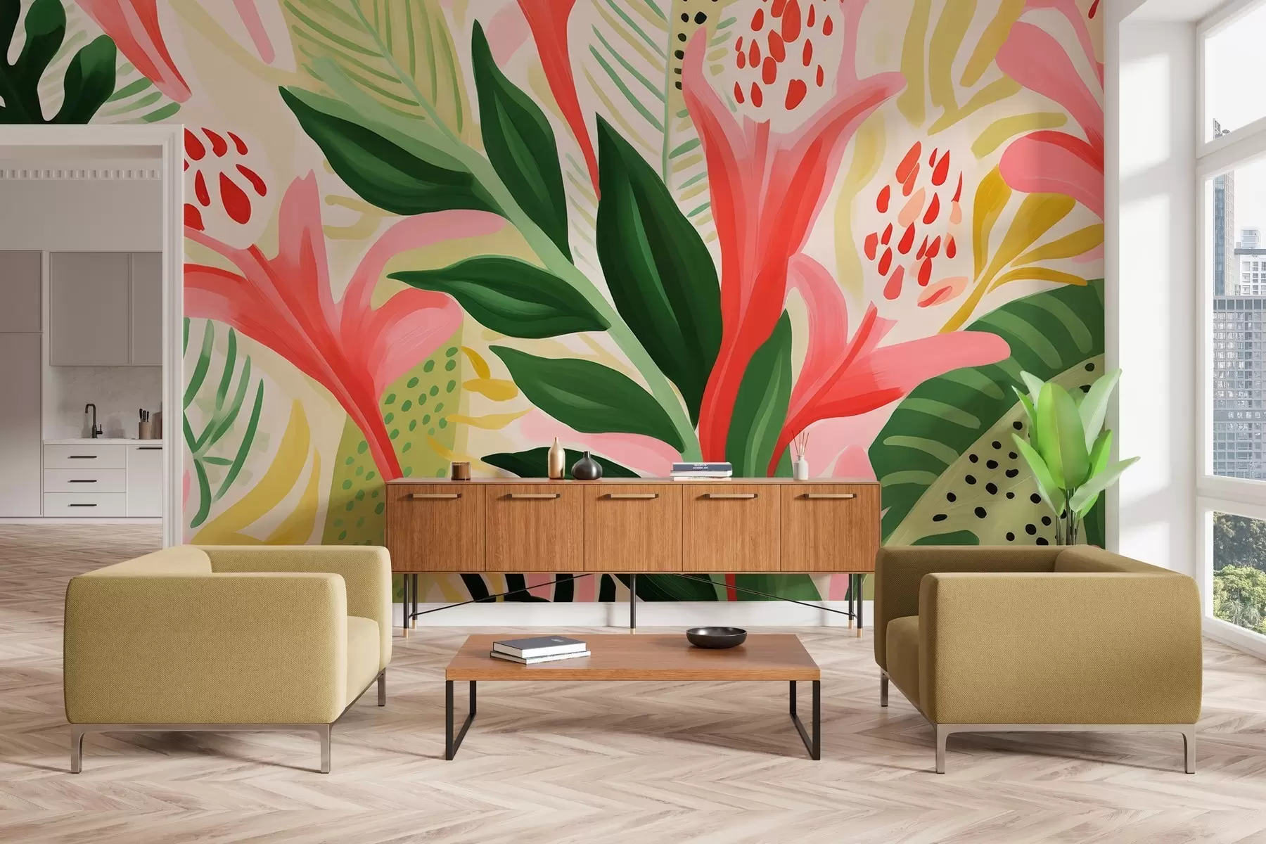 Fototapetai Spalvų skrydis w04564