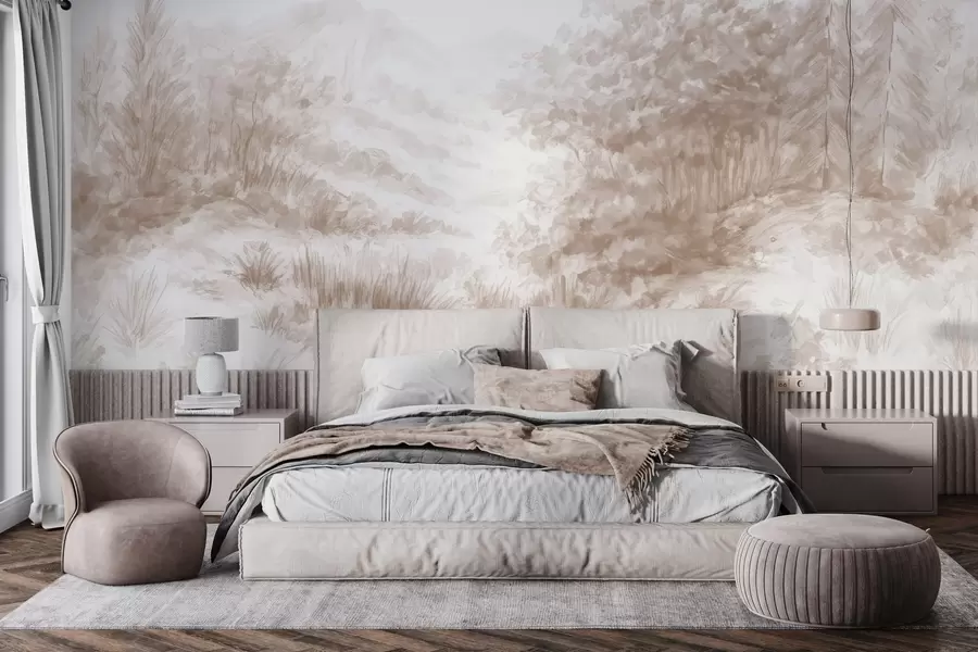 Fototapetai Spalvingi kontūrai w04572v1