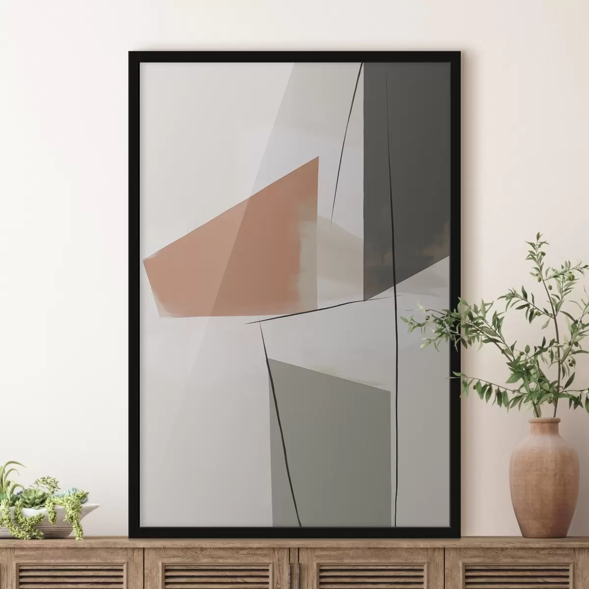 Plakatas Geometrinė abstrakcija f45975